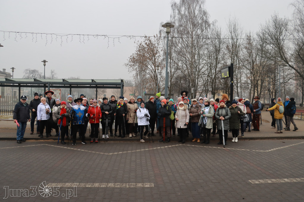 Fotorelacja: Karnawałowy Marsz Nordic Walking w Zawierciu