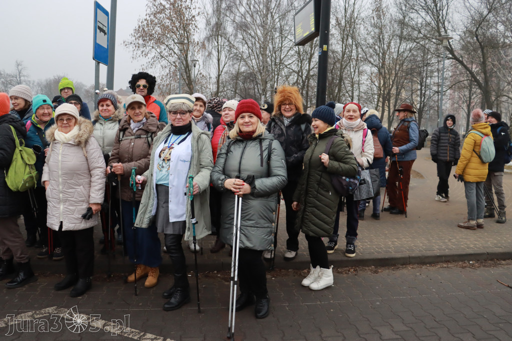Fotorelacja: Karnawałowy Marsz Nordic Walking w Zawierciu