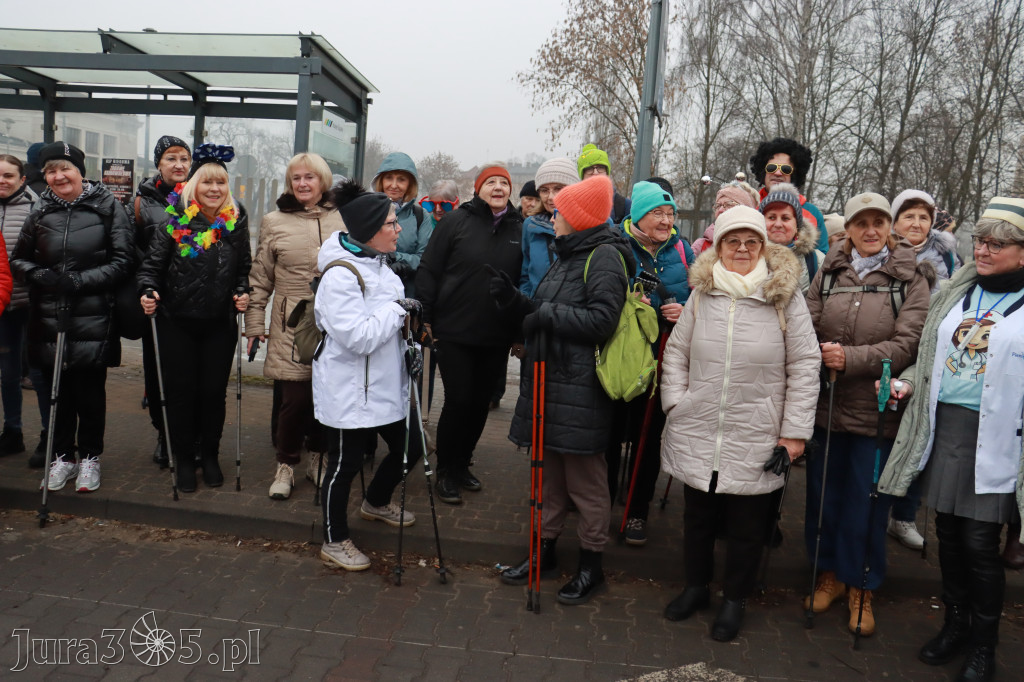 Fotorelacja: Karnawałowy Marsz Nordic Walking w Zawierciu