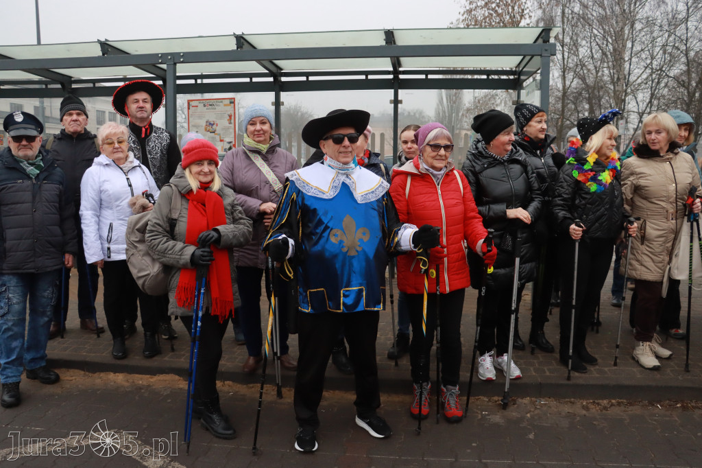 Fotorelacja: Karnawałowy Marsz Nordic Walking w Zawierciu