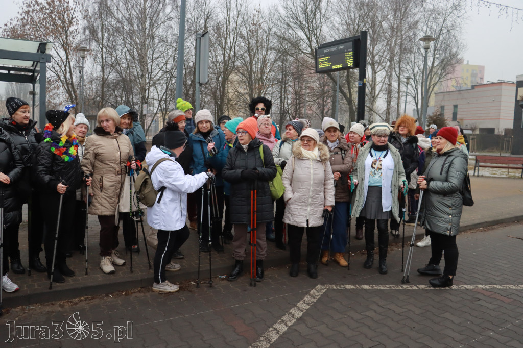 Fotorelacja: Karnawałowy Marsz Nordic Walking w Zawierciu