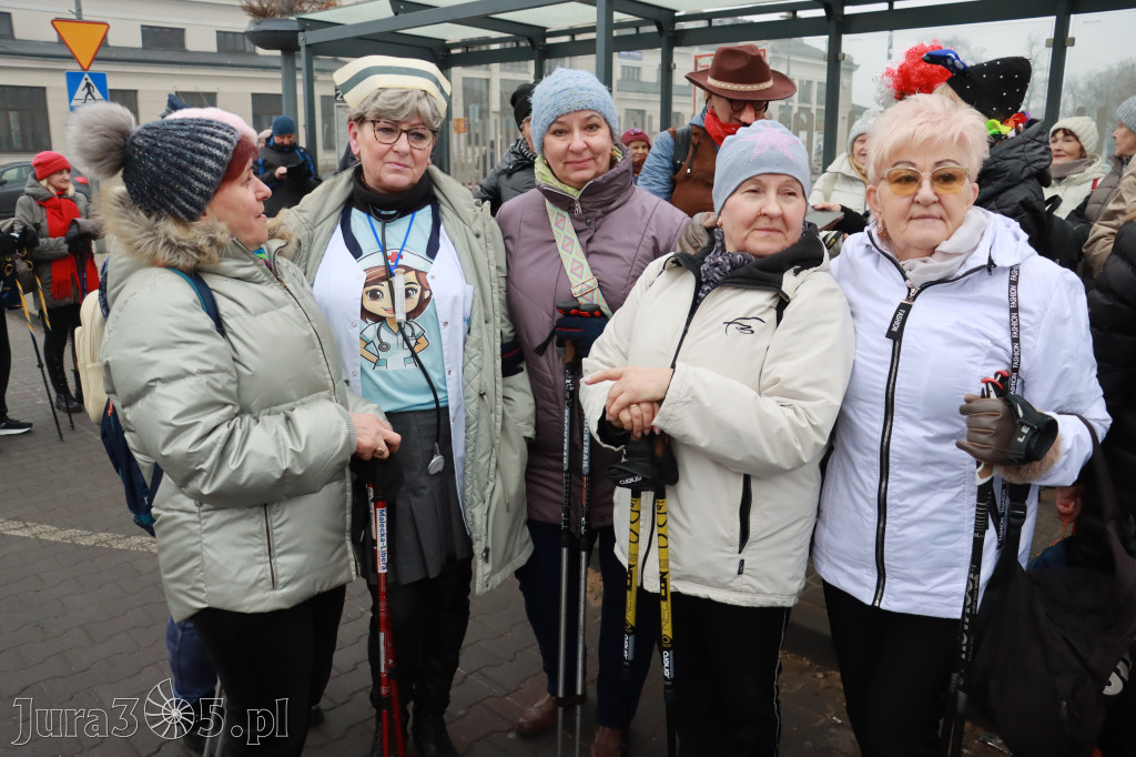 Fotorelacja: Karnawałowy Marsz Nordic Walking w Zawierciu