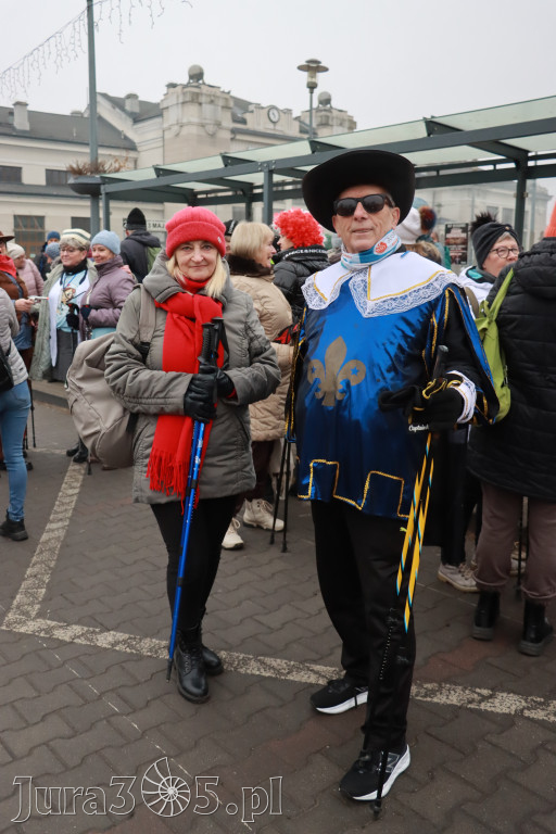 Fotorelacja: Karnawałowy Marsz Nordic Walking w Zawierciu