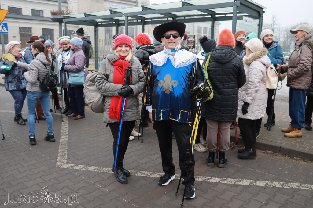 Fotorelacja: Karnawałowy Marsz Nordic Walking w Zawierciu