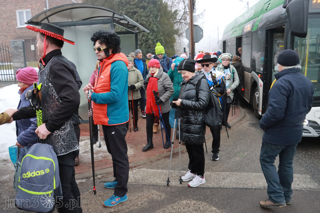 Fotorelacja: Karnawałowy Marsz Nordic Walking w Zawierciu