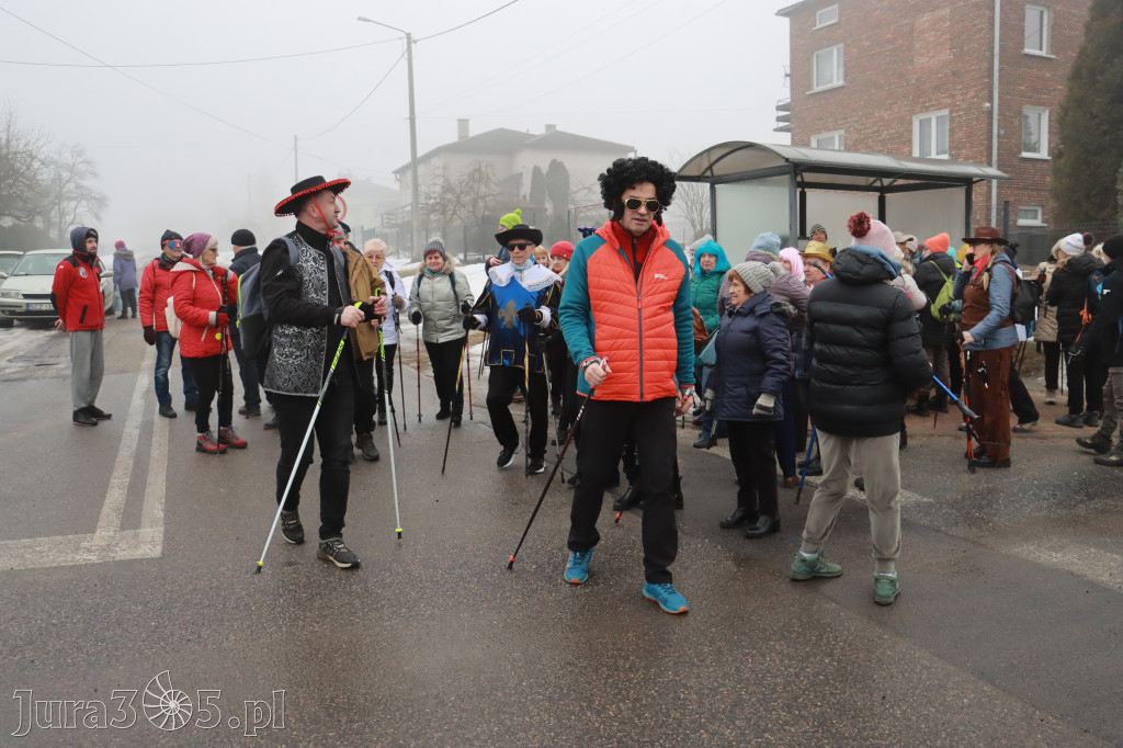 Fotorelacja: Karnawałowy Marsz Nordic Walking w Zawierciu