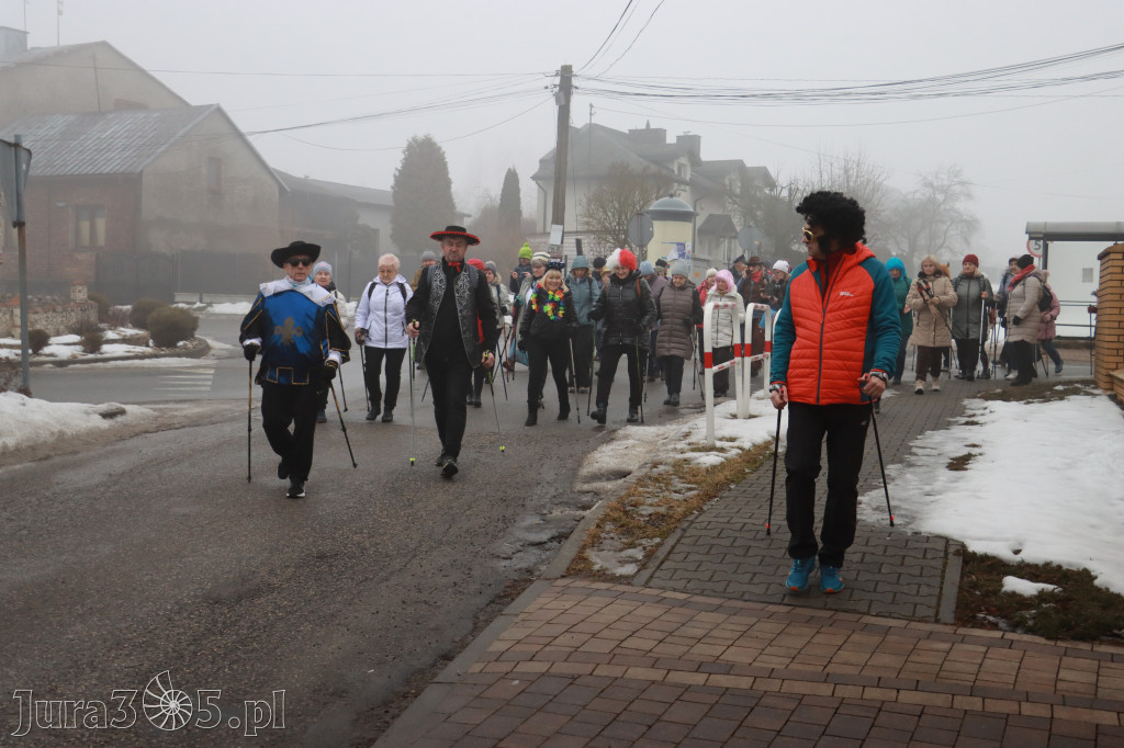 Fotorelacja: Karnawałowy Marsz Nordic Walking w Zawierciu