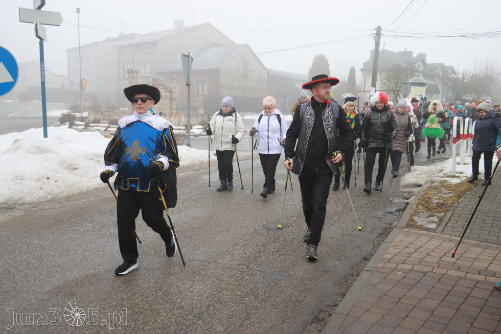 Fotorelacja: Karnawałowy Marsz Nordic Walking w Zawierciu