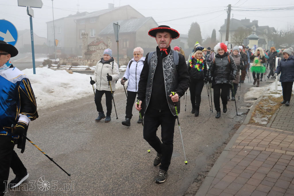 Fotorelacja: Karnawałowy Marsz Nordic Walking w Zawierciu