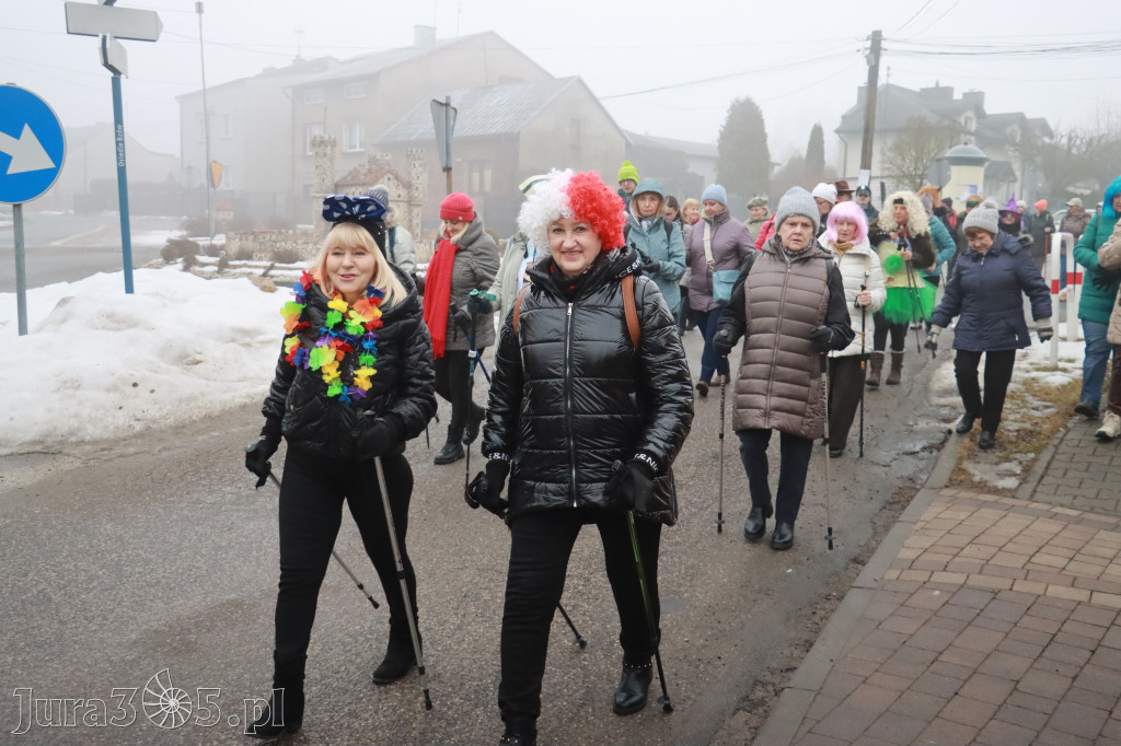 Fotorelacja: Karnawałowy Marsz Nordic Walking w Zawierciu