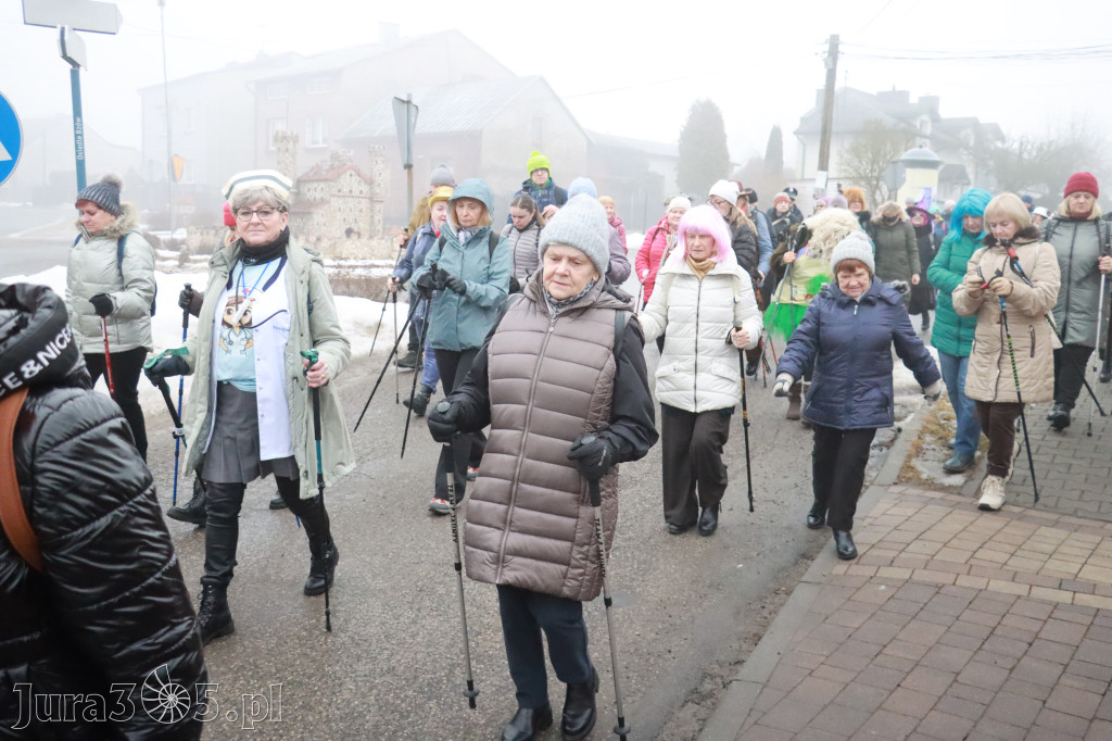 Fotorelacja: Karnawałowy Marsz Nordic Walking w Zawierciu