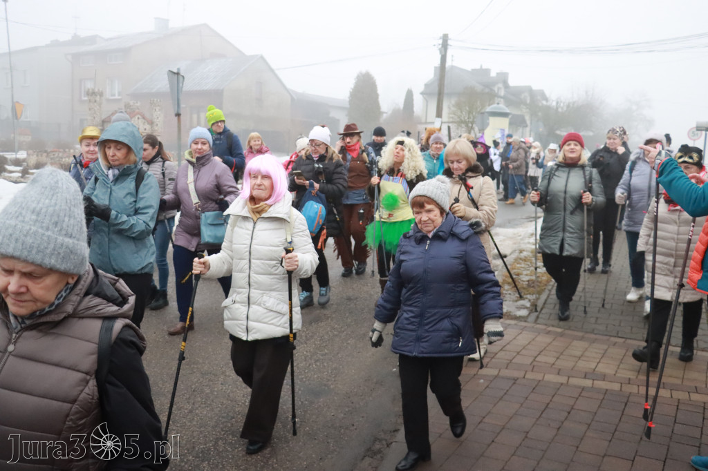 Fotorelacja: Karnawałowy Marsz Nordic Walking w Zawierciu