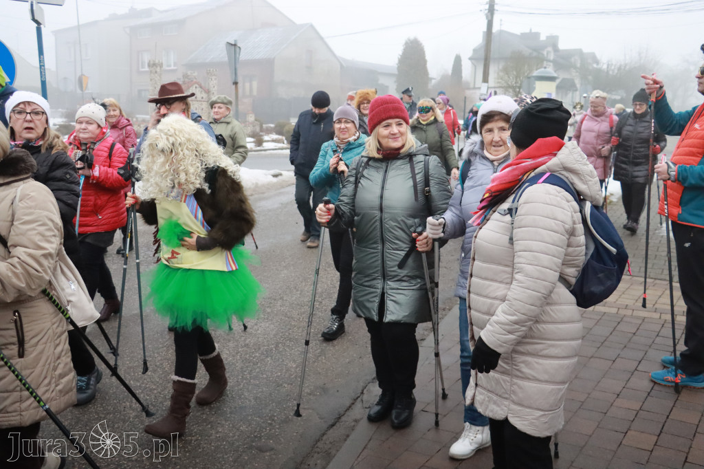 Fotorelacja: Karnawałowy Marsz Nordic Walking w Zawierciu