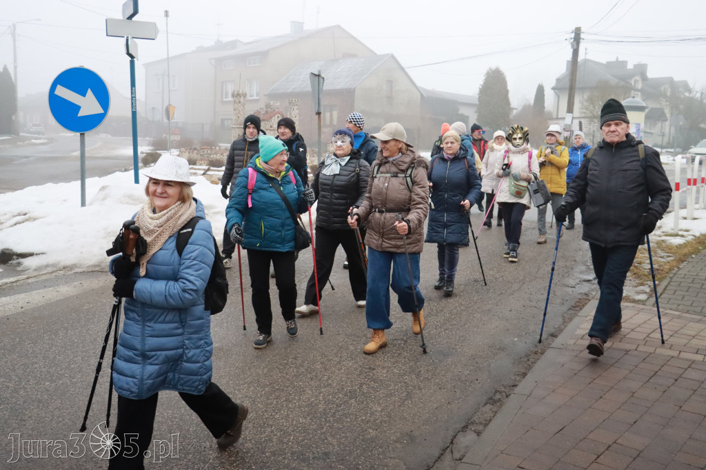 Fotorelacja: Karnawałowy Marsz Nordic Walking w Zawierciu
