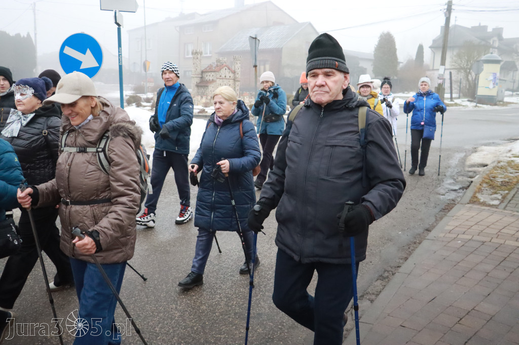 Fotorelacja: Karnawałowy Marsz Nordic Walking w Zawierciu