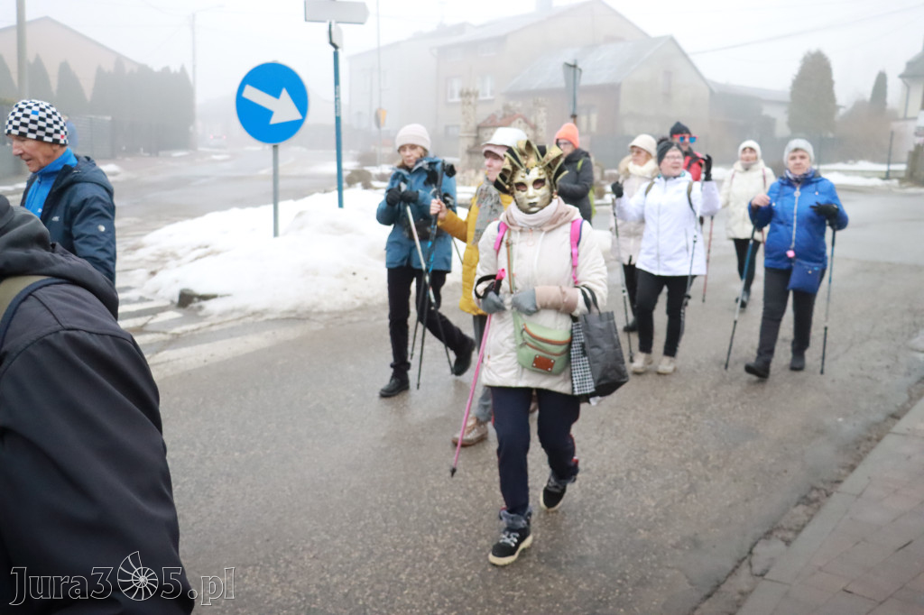 Fotorelacja: Karnawałowy Marsz Nordic Walking w Zawierciu