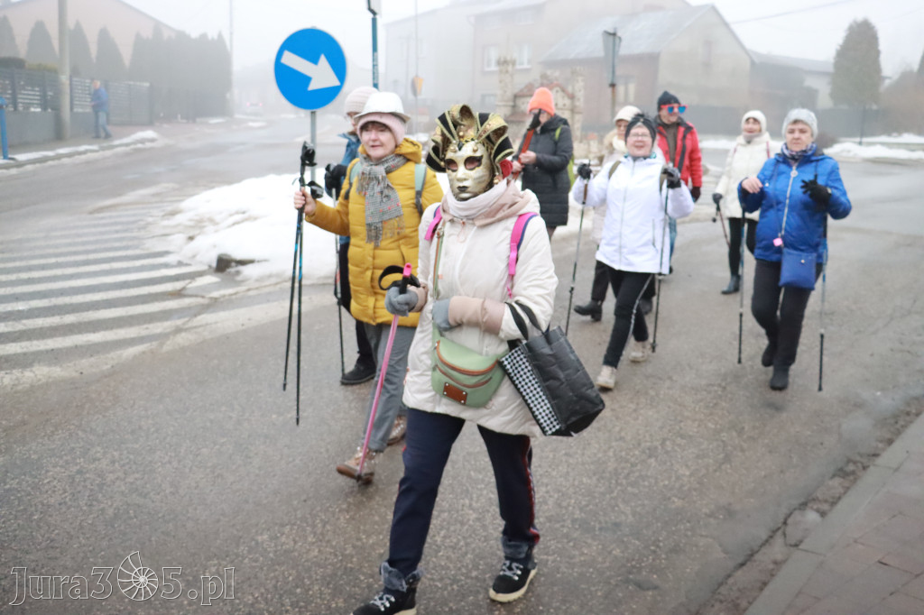 Fotorelacja: Karnawałowy Marsz Nordic Walking w Zawierciu