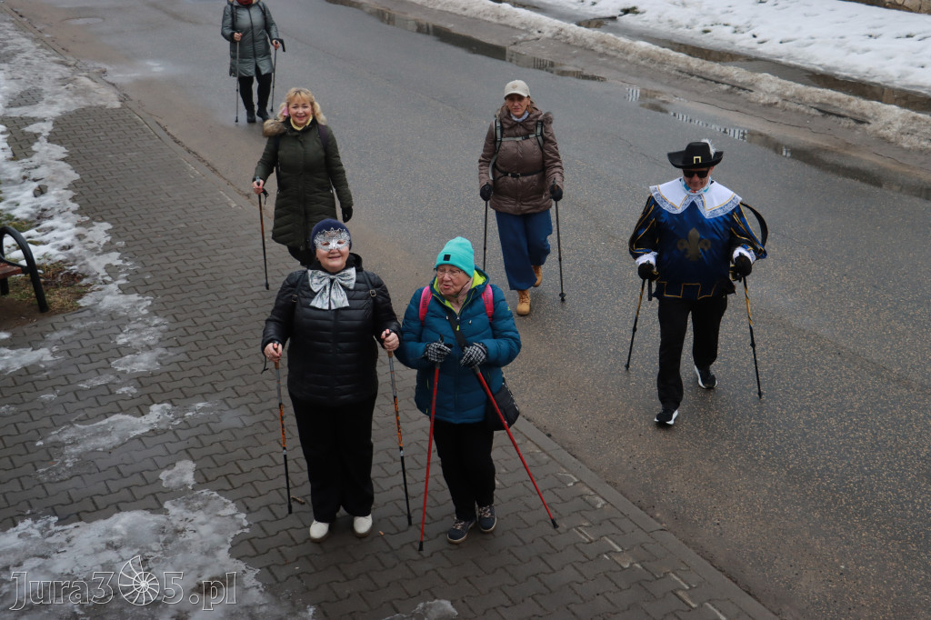 Fotorelacja: Karnawałowy Marsz Nordic Walking w Zawierciu