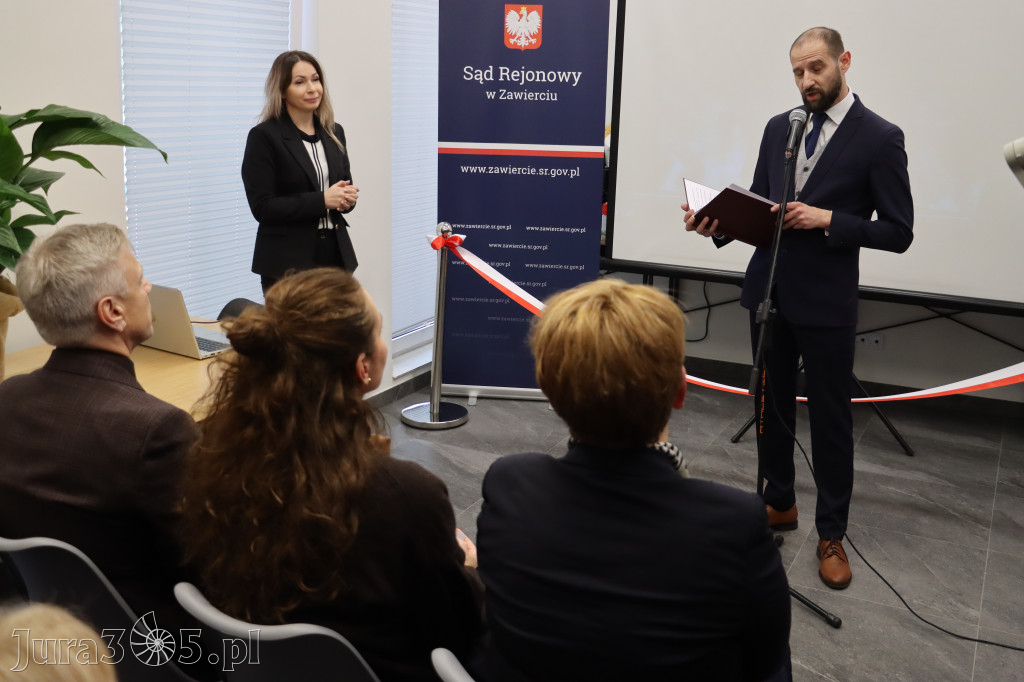 Fotorelacja: Oficjalne Otwarcie Ośrodka Kuratorskiego przy Sądzie Rejonowym w Zawierciu