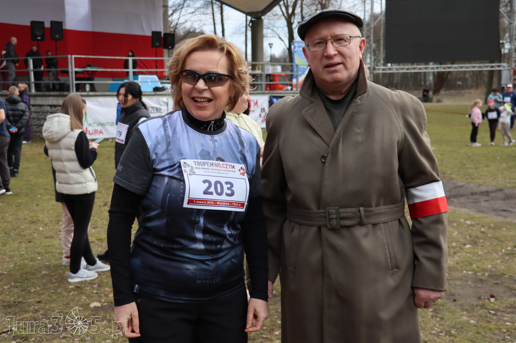 Fotorelacja: Tropem Wilczym w Myszkowie - Bieg pamięci Żołnierzy Wyklętych