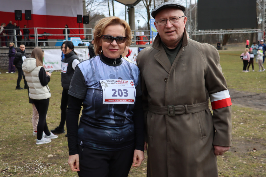 Fotorelacja: Tropem Wilczym w Myszkowie - Bieg pamięci Żołnierzy Wyklętych