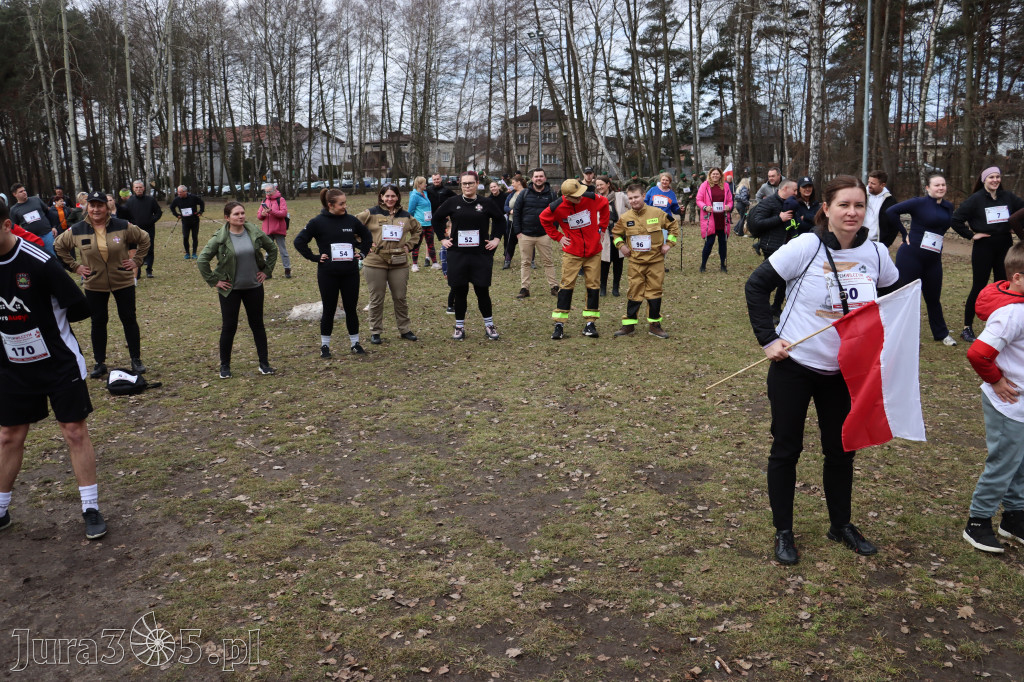 Fotorelacja: Tropem Wilczym w Myszkowie - Bieg pamięci Żołnierzy Wyklętych