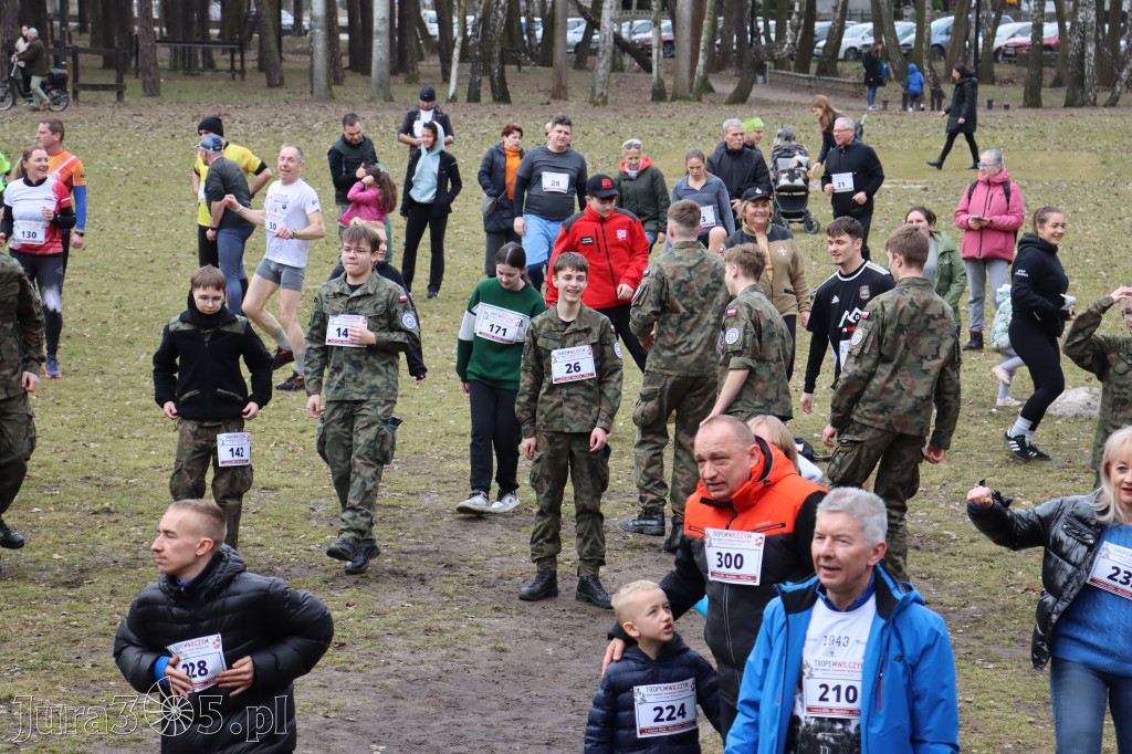 Fotorelacja: Tropem Wilczym w Myszkowie - Bieg pamięci Żołnierzy Wyklętych