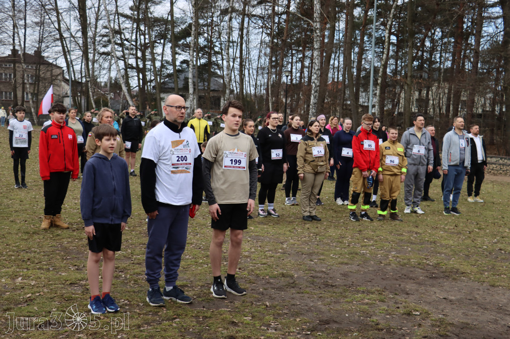 Fotorelacja: Tropem Wilczym w Myszkowie - Bieg pamięci Żołnierzy Wyklętych