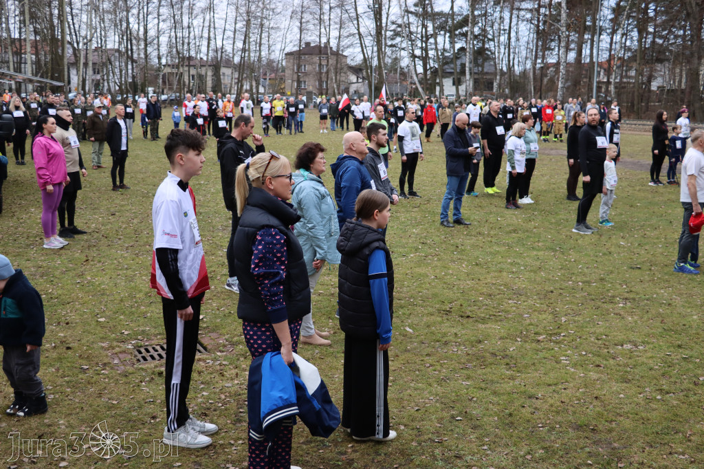 Fotorelacja: Tropem Wilczym w Myszkowie - Bieg pamięci Żołnierzy Wyklętych