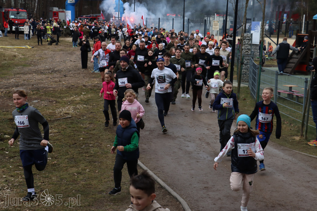 Fotorelacja: Tropem Wilczym w Myszkowie - Bieg pamięci Żołnierzy Wyklętych
