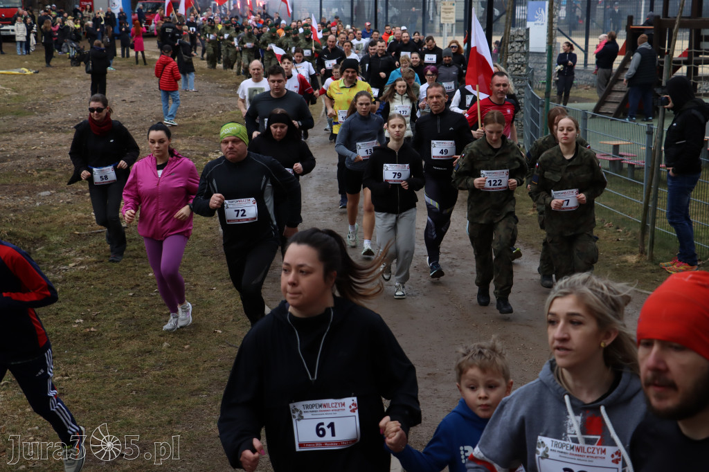 Fotorelacja: Tropem Wilczym w Myszkowie - Bieg pamięci Żołnierzy Wyklętych