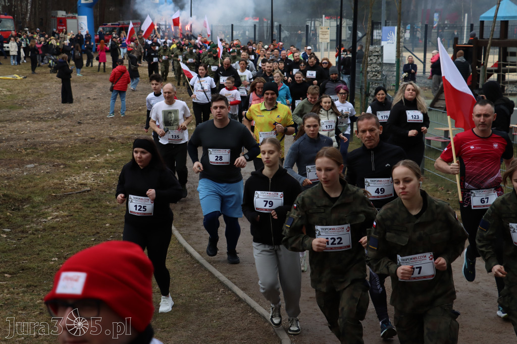 Fotorelacja: Tropem Wilczym w Myszkowie - Bieg pamięci Żołnierzy Wyklętych