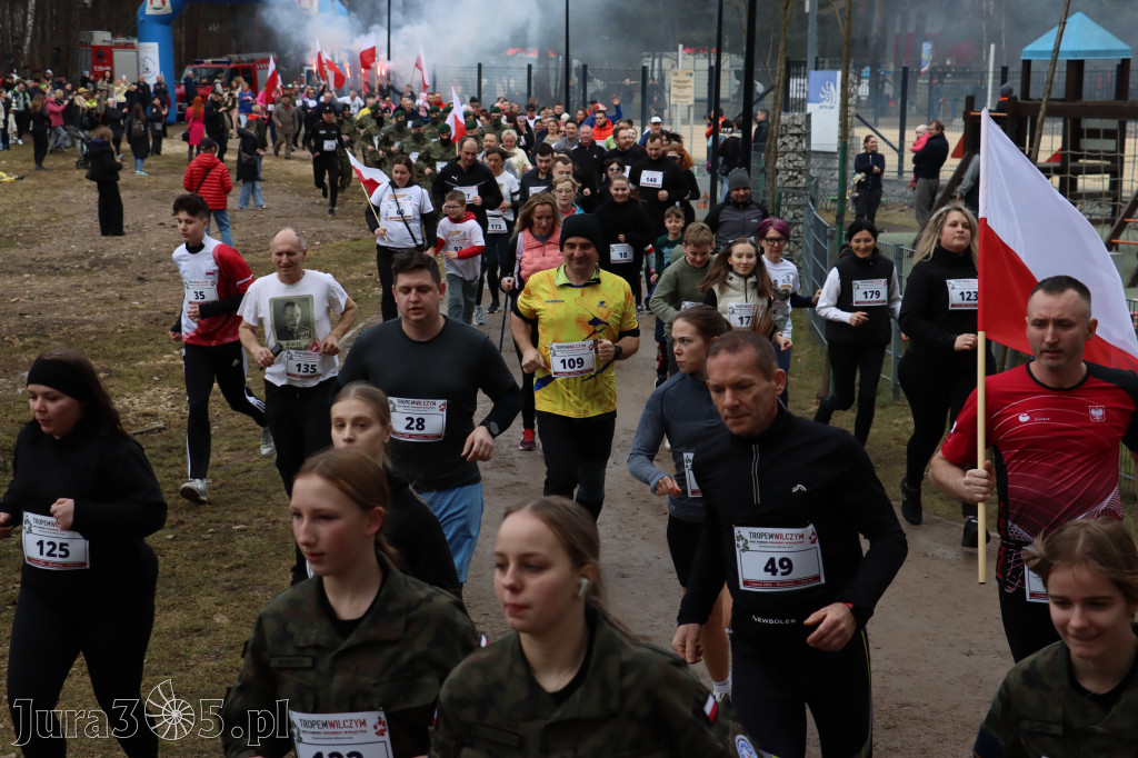 Fotorelacja: Tropem Wilczym w Myszkowie - Bieg pamięci Żołnierzy Wyklętych