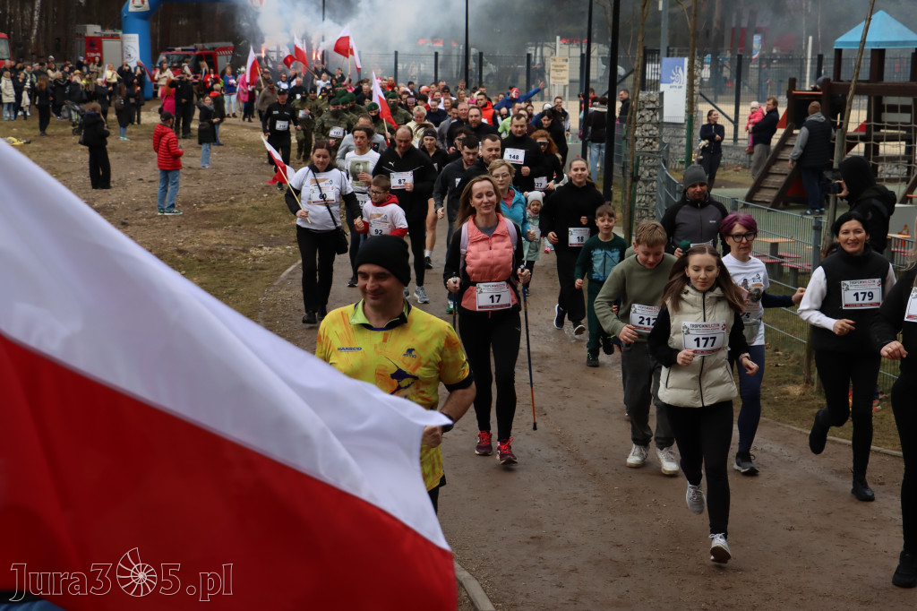 Fotorelacja: Tropem Wilczym w Myszkowie - Bieg pamięci Żołnierzy Wyklętych