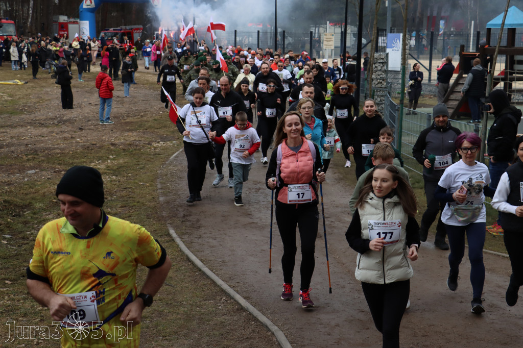 Fotorelacja: Tropem Wilczym w Myszkowie - Bieg pamięci Żołnierzy Wyklętych
