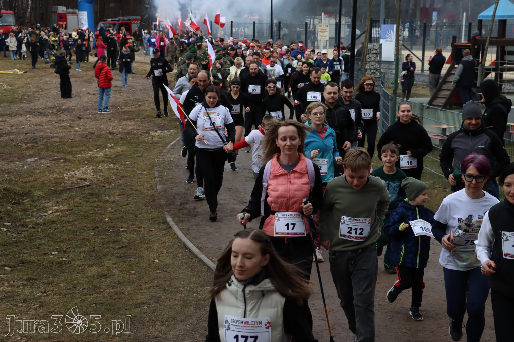 Fotorelacja: Tropem Wilczym w Myszkowie - Bieg pamięci Żołnierzy Wyklętych