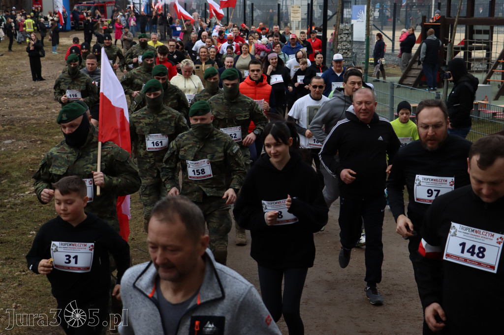Fotorelacja: Tropem Wilczym w Myszkowie - Bieg pamięci Żołnierzy Wyklętych