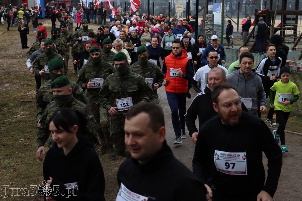 Fotorelacja: Tropem Wilczym w Myszkowie - Bieg pamięci Żołnierzy Wyklętych
