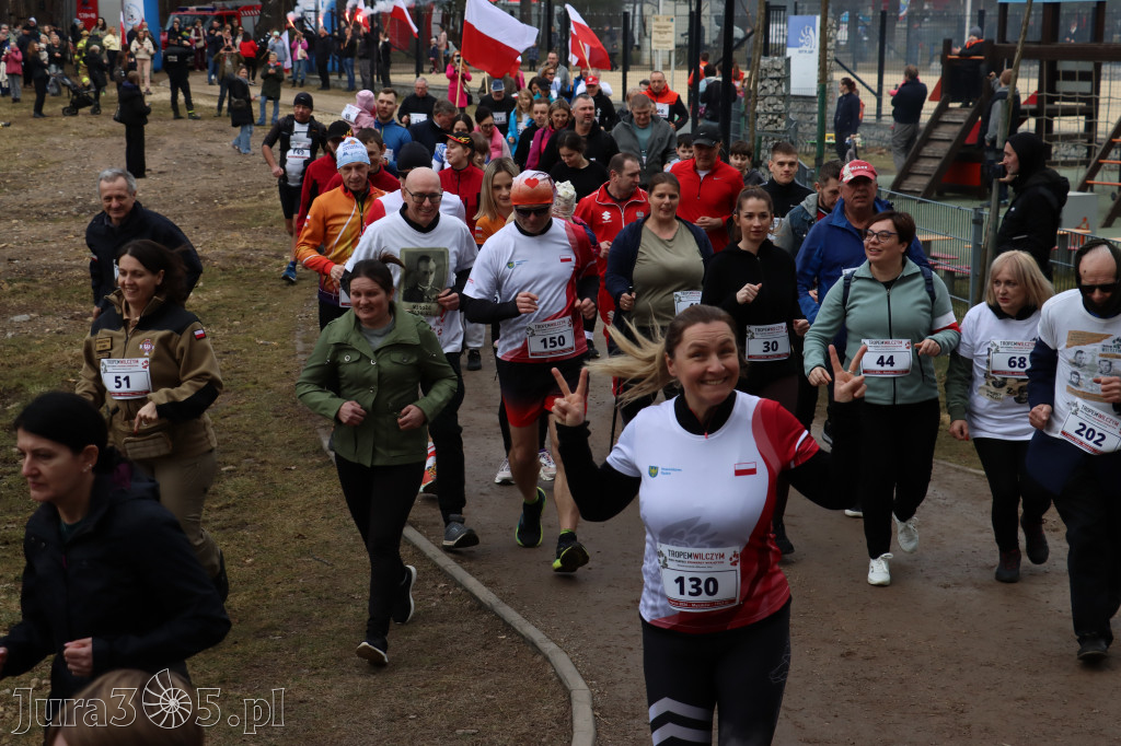 Fotorelacja: Tropem Wilczym w Myszkowie - Bieg pamięci Żołnierzy Wyklętych