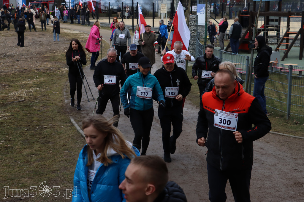 Fotorelacja: Tropem Wilczym w Myszkowie - Bieg pamięci Żołnierzy Wyklętych