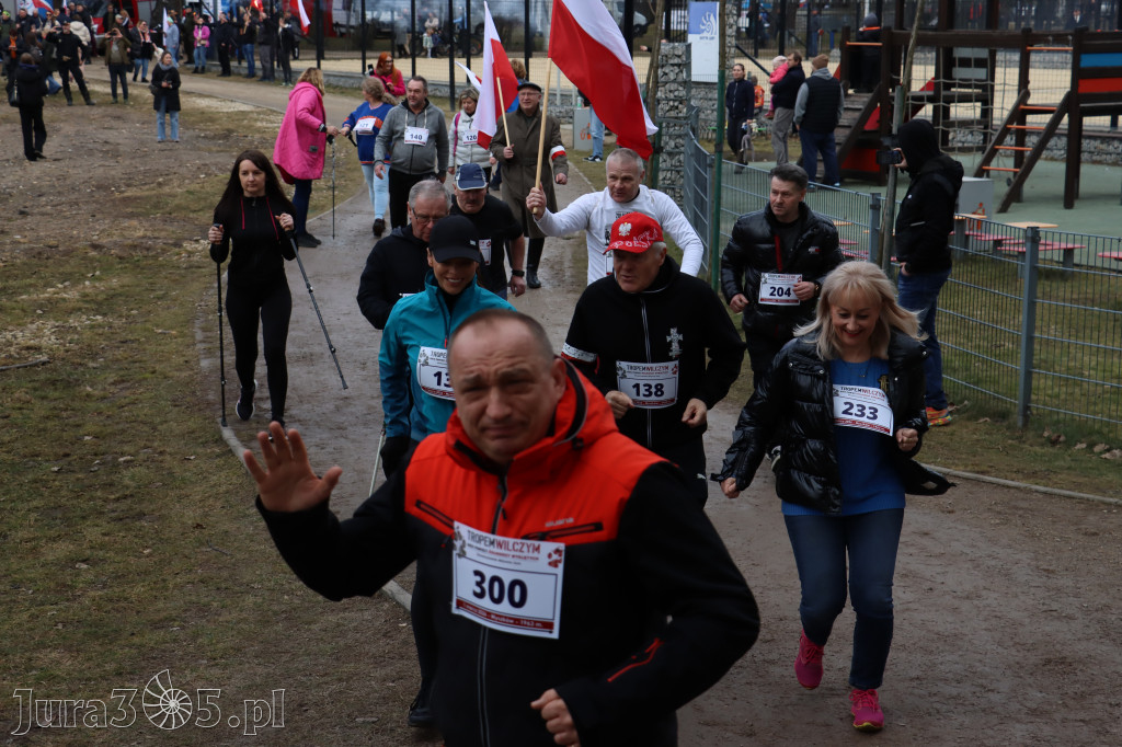 Fotorelacja: Tropem Wilczym w Myszkowie - Bieg pamięci Żołnierzy Wyklętych