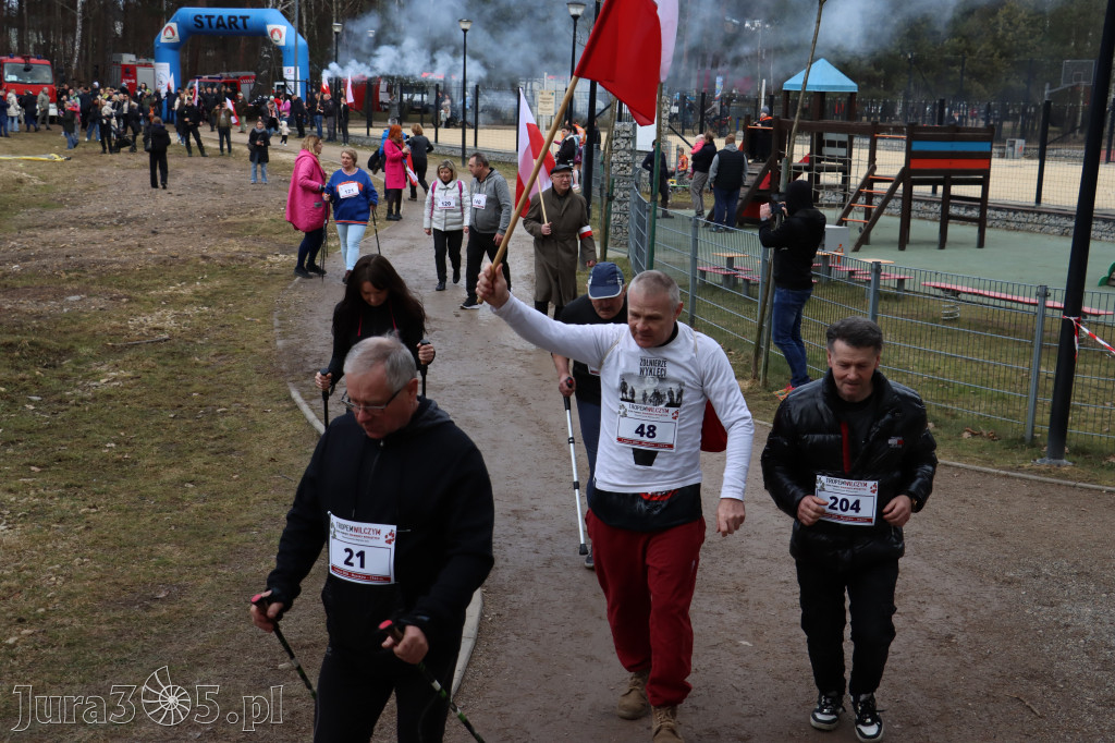 Fotorelacja: Tropem Wilczym w Myszkowie - Bieg pamięci Żołnierzy Wyklętych