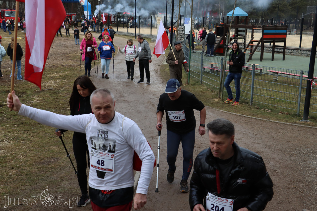 Fotorelacja: Tropem Wilczym w Myszkowie - Bieg pamięci Żołnierzy Wyklętych