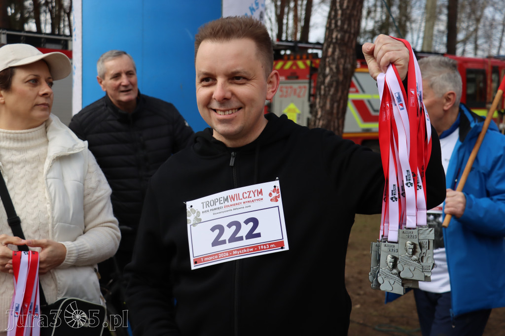 Fotorelacja: Tropem Wilczym w Myszkowie - Bieg pamięci Żołnierzy Wyklętych