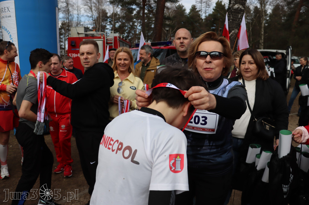 Fotorelacja: Tropem Wilczym w Myszkowie - Bieg pamięci Żołnierzy Wyklętych
