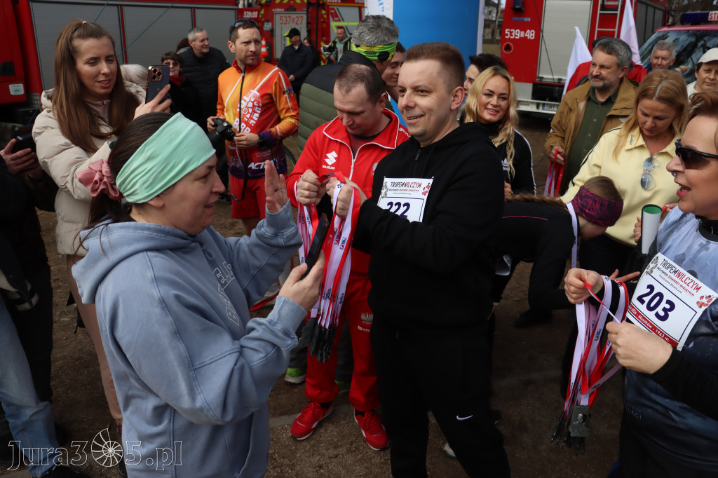 Fotorelacja: Tropem Wilczym w Myszkowie - Bieg pamięci Żołnierzy Wyklętych