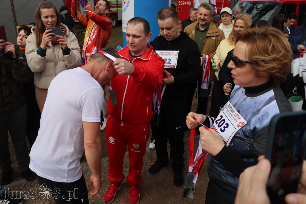 Fotorelacja: Tropem Wilczym w Myszkowie - Bieg pamięci Żołnierzy Wyklętych