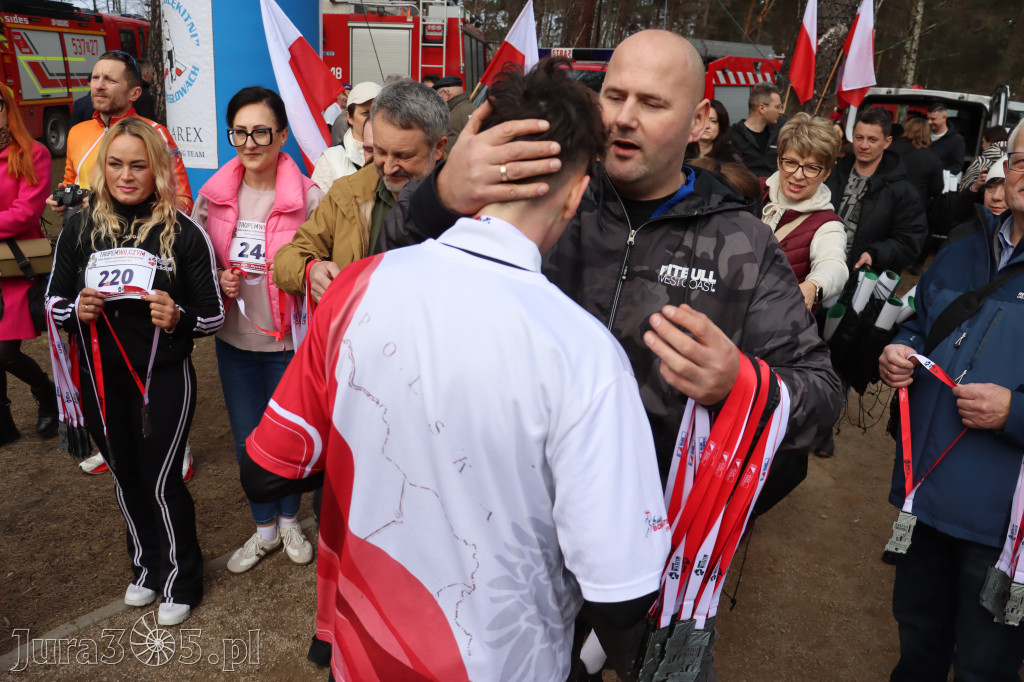 Fotorelacja: Tropem Wilczym w Myszkowie - Bieg pamięci Żołnierzy Wyklętych