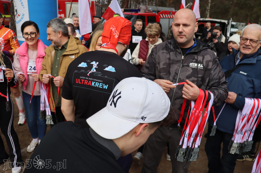 Fotorelacja: Tropem Wilczym w Myszkowie - Bieg pamięci Żołnierzy Wyklętych