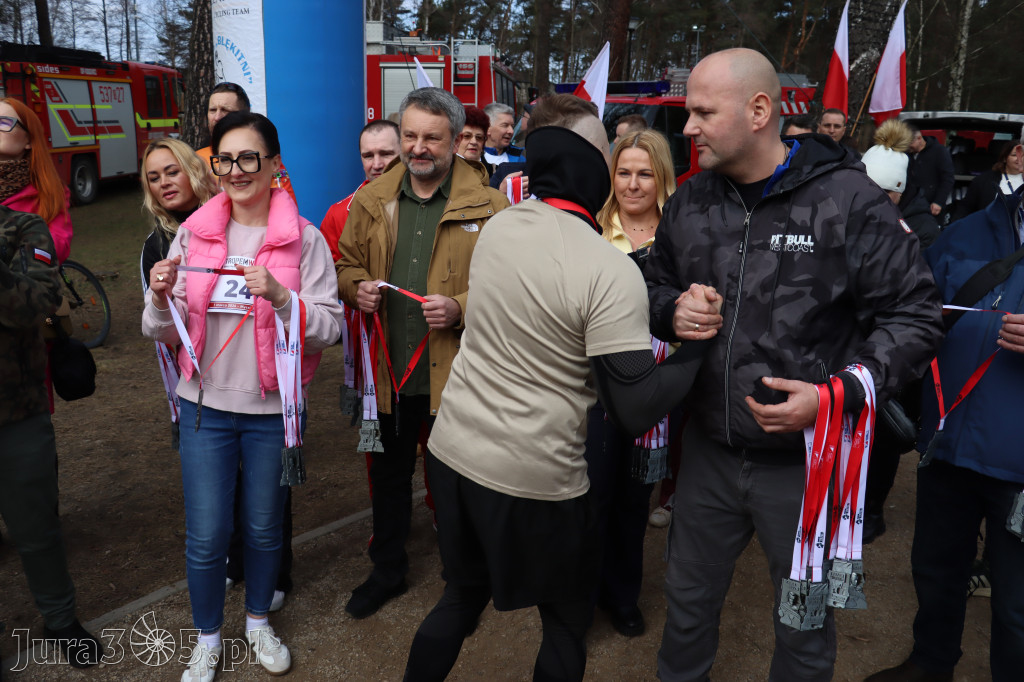 Fotorelacja: Tropem Wilczym w Myszkowie - Bieg pamięci Żołnierzy Wyklętych